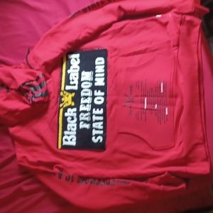 Kleep standard issue hoodie size 2XL red